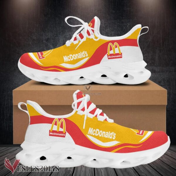 Mcdonald's Logo Custom Shoes, Best Running Shoes For Fans - Vesles2014S 1