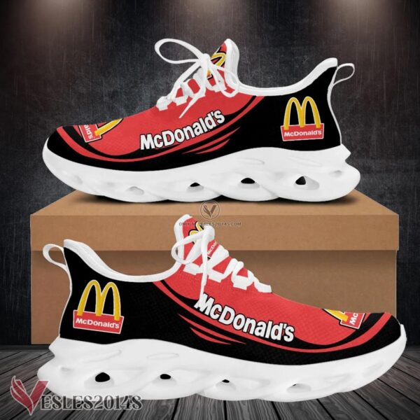 Mcdonald's Logo Custom Shoes, Best Running Shoes For Fans - Vesles2014S 1
