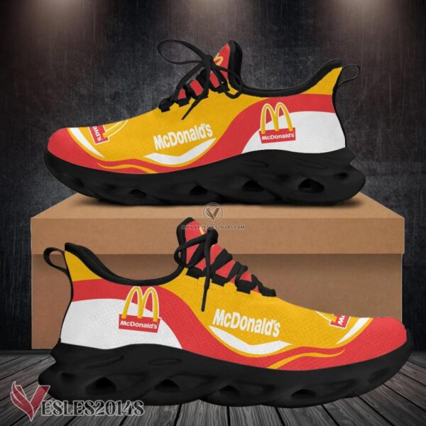 Mcdonald's Logo Custom Shoes, Best Running Shoes For Fans - Vesles2014S