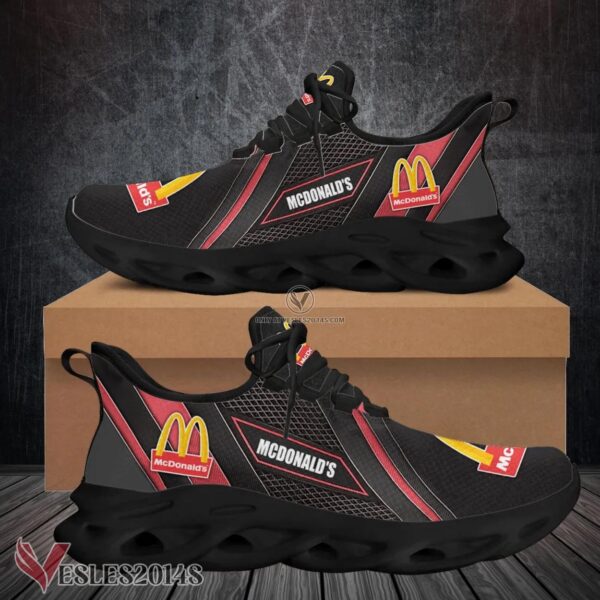 Mcdonald's Logo Custom Shoes Style 10, Best Running Shoes For Fans - Vesles2014S