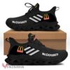 Mcdonald's Logo Custom Shoes Style 100, Best Running Shoes For Fans - Vesles2014S