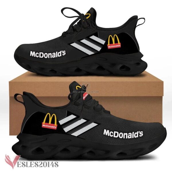Mcdonald's Logo Custom Shoes Style 100, Best Running Shoes For Fans - Vesles2014S