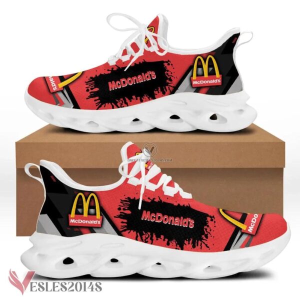 Mcdonald's Logo Custom Shoes Style 101, Best Running Shoes For Fans - Vesles2014S 1