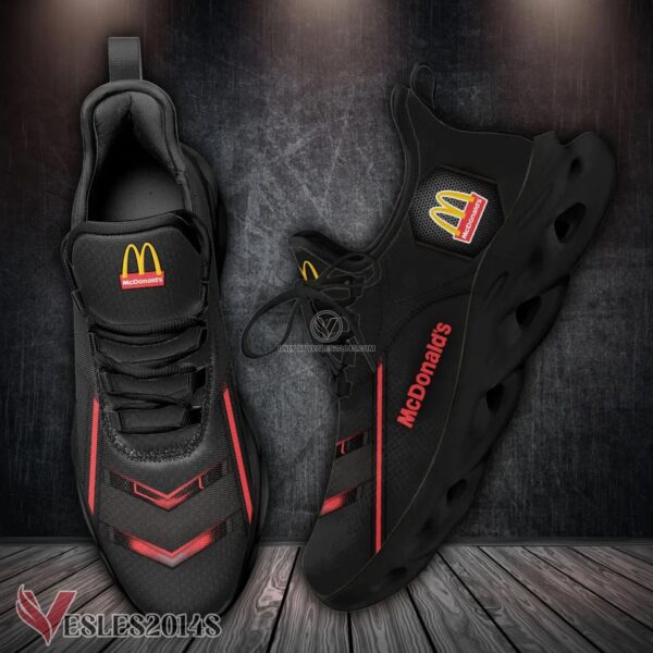 Mcdonald's Logo Custom Shoes Style 102, Best Running Shoes For Fans - Vesles2014S