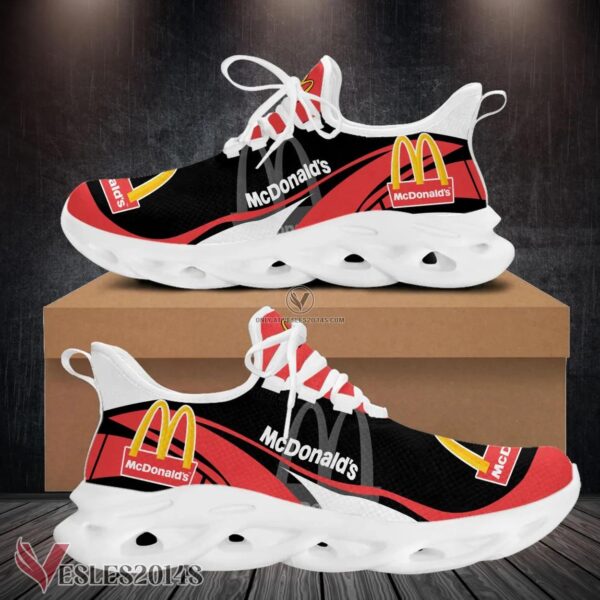 Mcdonald's Logo Custom Shoes Style 103, Best Running Shoes For Fans - Vesles2014S 1