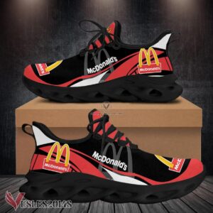 Mcdonald's Logo Custom Shoes Style 103, Best Running Shoes For Fans - Vesles2014S