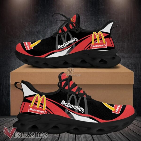 Mcdonald's Logo Custom Shoes Style 103, Best Running Shoes For Fans - Vesles2014S