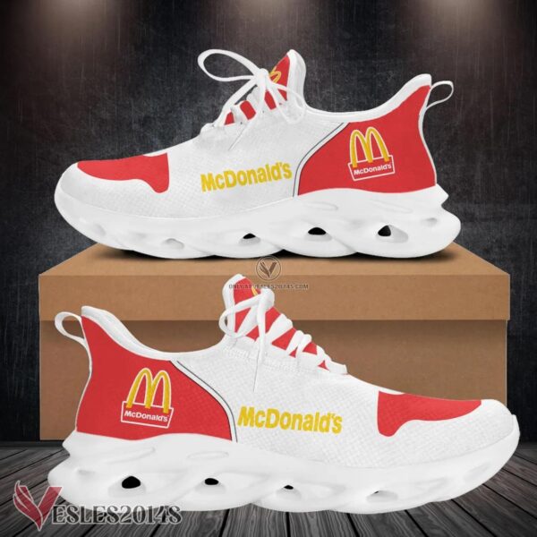 Mcdonald's Logo Custom Shoes Style 105, Best Running Shoes For Fans - Vesles2014S 1