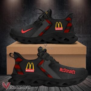 Mcdonald's Logo Custom Shoes Style 106, Best Running Shoes For Fans - Vesles2014S
