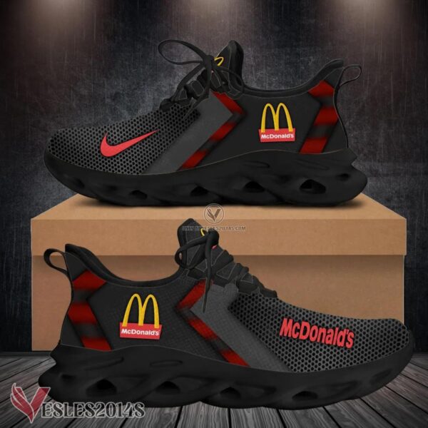 Mcdonald's Logo Custom Shoes Style 106, Best Running Shoes For Fans - Vesles2014S
