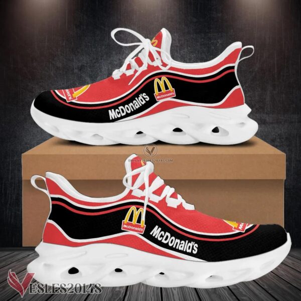 Mcdonald's Logo Custom Shoes Style 108, Best Running Shoes For Fans - Vesles2014S 1