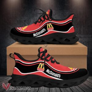 Mcdonald's Logo Custom Shoes Style 108, Best Running Shoes For Fans - Vesles2014S