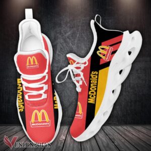 Mcdonald's Logo Custom Shoes Style 109, Best Running Shoes For Fans - Vesles2014S 1