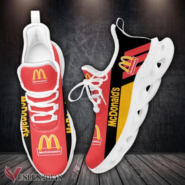Mcdonald's Logo Custom Shoes Style 109, Best Running Shoes For Fans - Vesles2014S 1