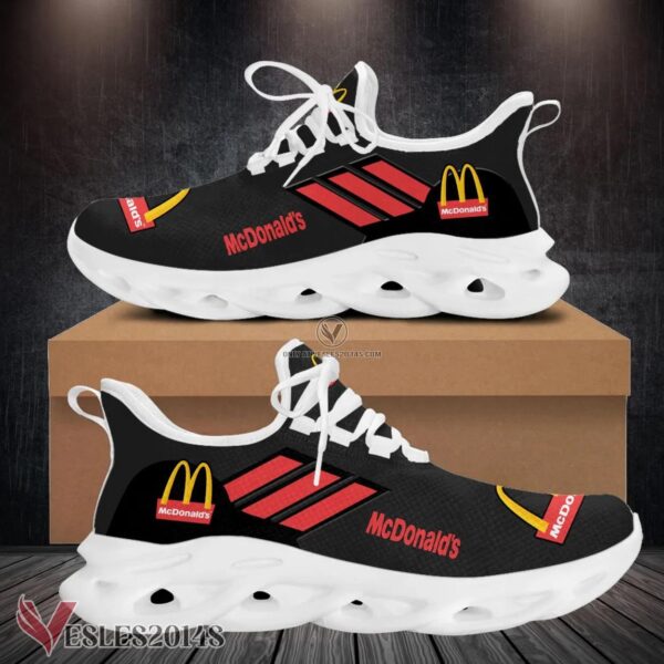 Mcdonald's Logo Custom Shoes Style 110, Best Running Shoes For Fans - Vesles2014S 1
