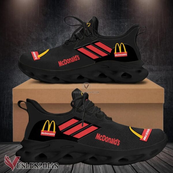 Mcdonald's Logo Custom Shoes Style 110, Best Running Shoes For Fans - Vesles2014S