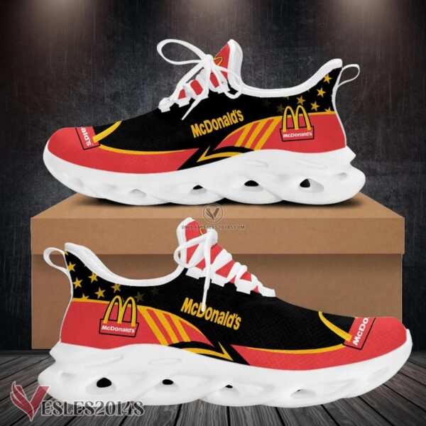 Mcdonald's Logo Custom Shoes Style 111, Best Running Shoes For Fans - Vesles2014S 1