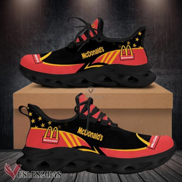 Mcdonald's Logo Custom Shoes Style 111, Best Running Shoes For Fans - Vesles2014S