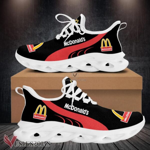 Mcdonald's Logo Custom Shoes Style 113, Best Running Shoes For Fans - Vesles2014S 1
