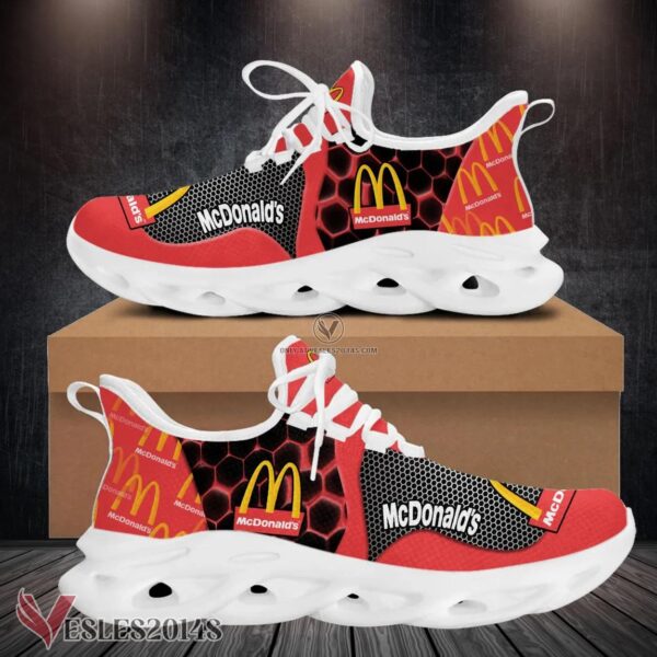 Mcdonald's Logo Custom Shoes Style 114, Best Running Shoes For Fans - Vesles2014S 1