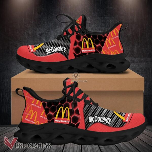 Mcdonald's Logo Custom Shoes Style 114, Best Running Shoes For Fans - Vesles2014S