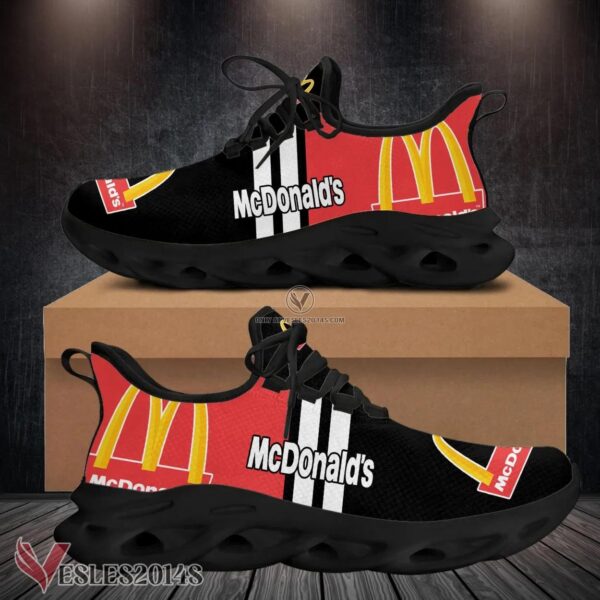 Mcdonald's Logo Custom Shoes Style 115, Best Running Shoes For Fans - Vesles2014S