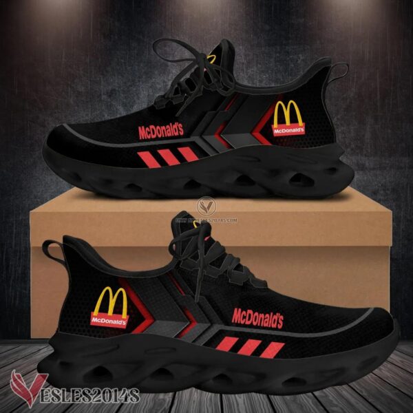 Mcdonald's Logo Custom Shoes Style 116, Best Running Shoes For Fans - Vesles2014S