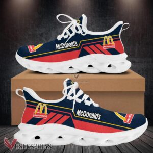 Mcdonald's Logo Custom Shoes Style 117, Best Running Shoes For Fans - Vesles2014S 1