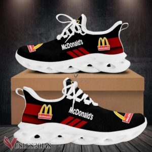 Mcdonald's Logo Custom Shoes Style 119, Best Running Shoes For Fans - Vesles2014S 1