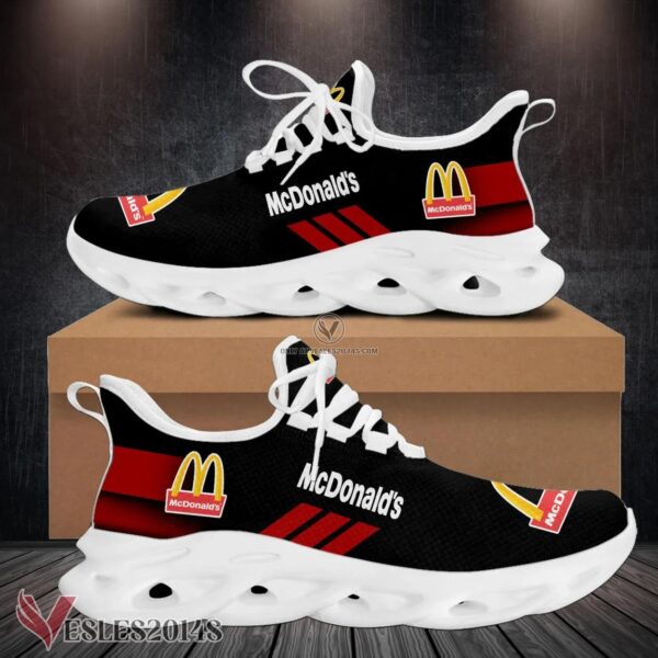 Mcdonald's Logo Custom Shoes Style 119, Best Running Shoes For Fans - Vesles2014S 1