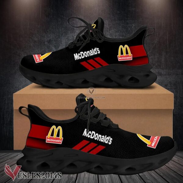 Mcdonald's Logo Custom Shoes Style 119, Best Running Shoes For Fans - Vesles2014S