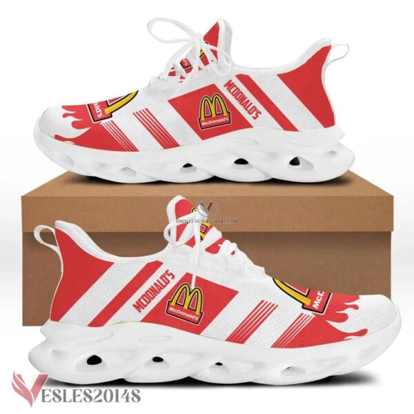 Mcdonald's Logo Custom Shoes Style 12, Best Running Shoes For Fans - Vesles2014S 1