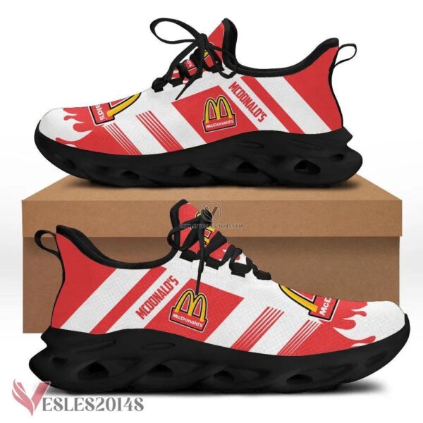 Mcdonald's Logo Custom Shoes Style 12, Best Running Shoes For Fans - Vesles2014S