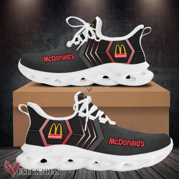 Mcdonald's Logo Custom Shoes Style 120, Best Running Shoes For Fans - Vesles2014S 1