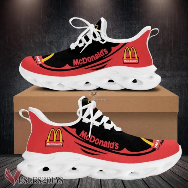 Mcdonald's Logo Custom Shoes Style 121, Best Running Shoes For Fans - Vesles2014S 1