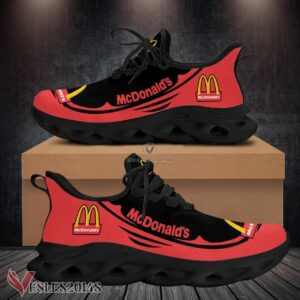 Mcdonald's Logo Custom Shoes Style 121, Best Running Shoes For Fans - Vesles2014S