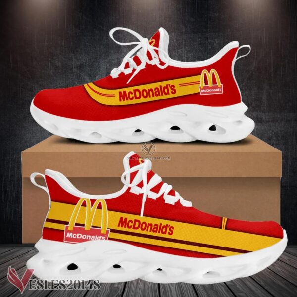 Mcdonald's Logo Custom Shoes Style 123, Best Running Shoes For Fans - Vesles2014S 1
