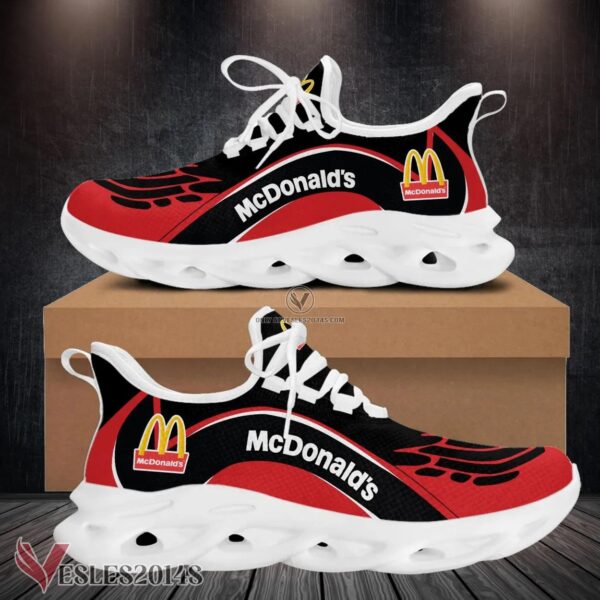 Mcdonald's Logo Custom Shoes Style 124, Best Running Shoes For Fans - Vesles2014S 1
