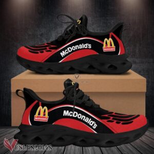 Mcdonald's Logo Custom Shoes Style 124, Best Running Shoes For Fans - Vesles2014S