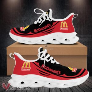 Mcdonald's Logo Custom Shoes Style 125, Best Running Shoes For Fans - Vesles2014S 1