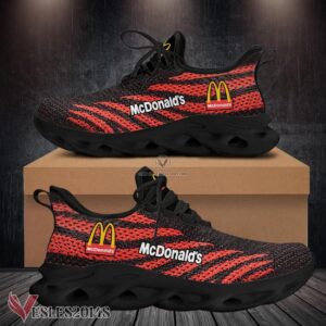 Mcdonald's Logo Custom Shoes Style 126, Best Running Shoes For Fans - Vesles2014S