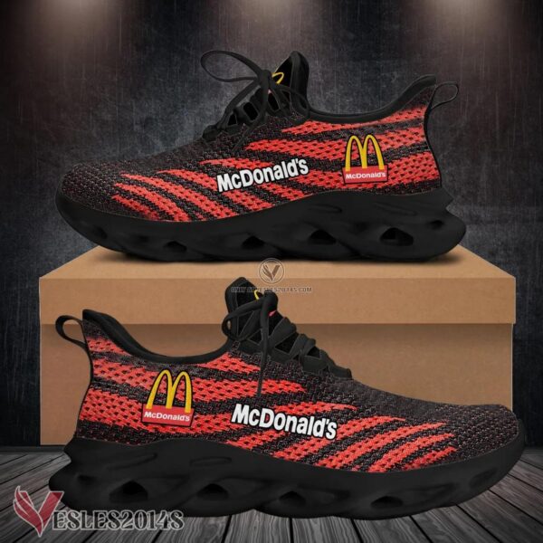Mcdonald's Logo Custom Shoes Style 126, Best Running Shoes For Fans - Vesles2014S