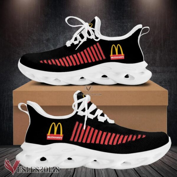 Mcdonald's Logo Custom Shoes Style 127, Best Running Shoes For Fans - Vesles2014S 1