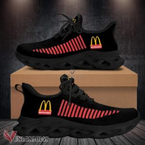 Mcdonald's Logo Custom Shoes Style 127, Best Running Shoes For Fans - Vesles2014S