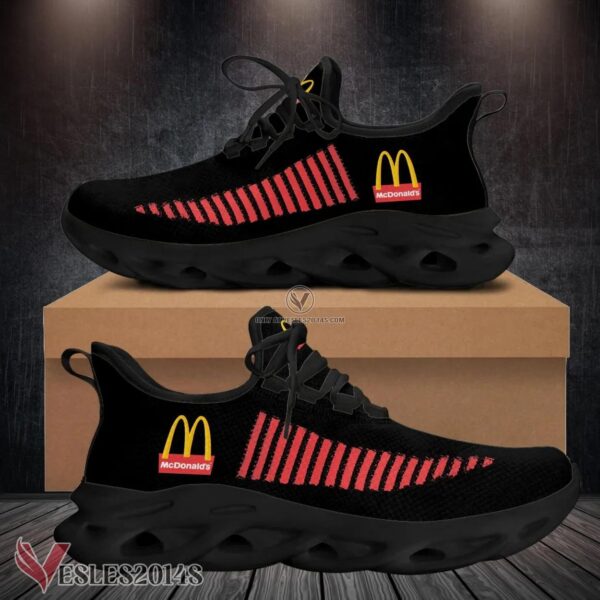 Mcdonald's Logo Custom Shoes Style 127, Best Running Shoes For Fans - Vesles2014S