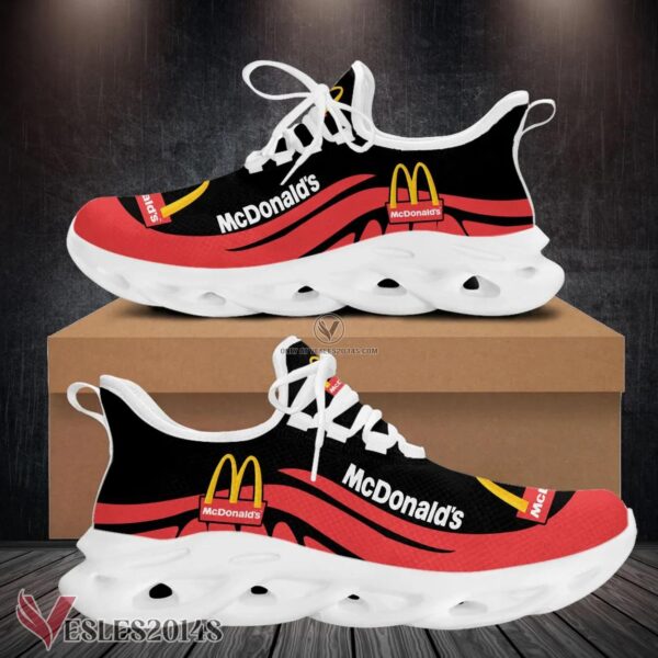 Mcdonald's Logo Custom Shoes Style 128, Best Running Shoes For Fans - Vesles2014S 1