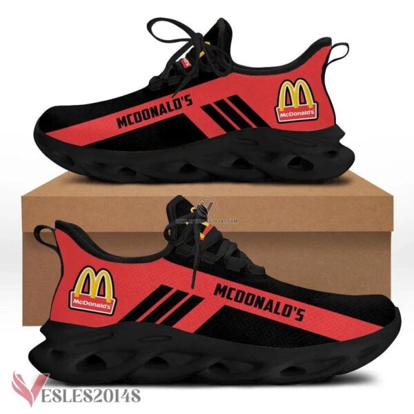 Mcdonald's Logo Custom Shoes Style 13, Best Running Shoes For Fans - Vesles2014S