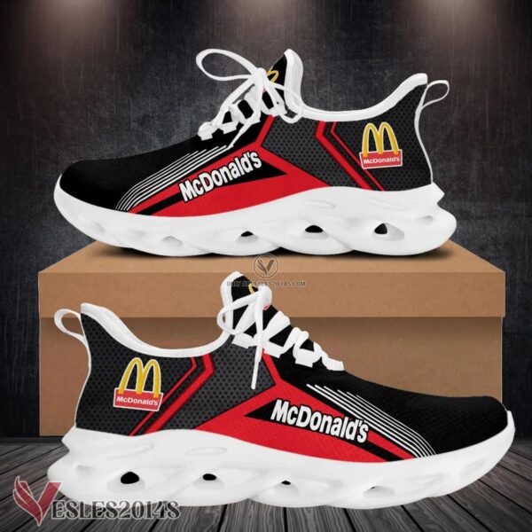 Mcdonald's Logo Custom Shoes Style 130, Best Running Shoes For Fans - Vesles2014S 1