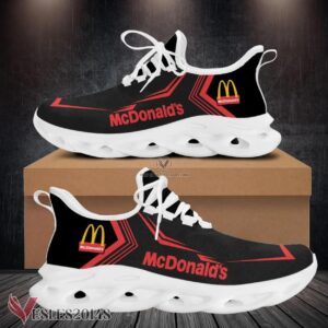 Mcdonald's Logo Custom Shoes Style 131, Best Running Shoes For Fans - Vesles2014S 1