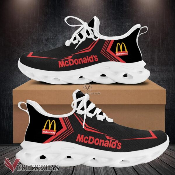 Mcdonald's Logo Custom Shoes Style 131, Best Running Shoes For Fans - Vesles2014S 1